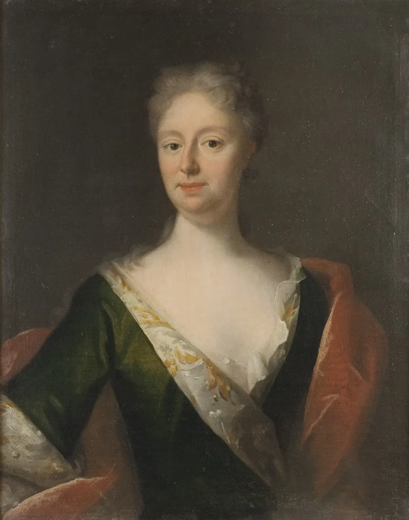 Sofia Gyllenstierna Af Ulaborg 1682 1722 Wall Art by Georg Desmarées - High-Resolution Digital Print