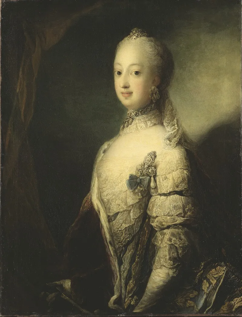 Sofia Magdalena Queen Of Sweden Wall Art by Carl Gustaf Pilo - High-Resolution Digital Print