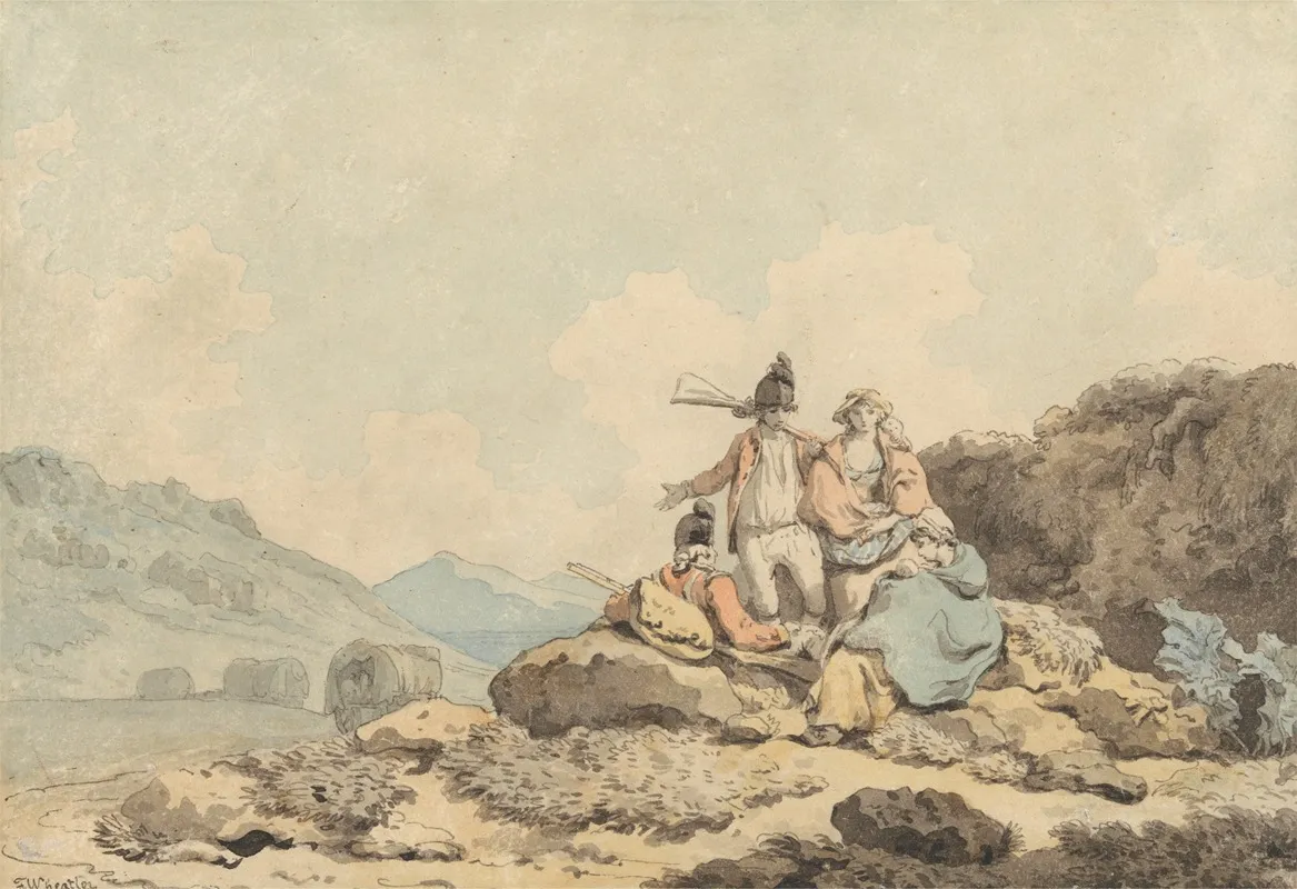 Soldiers And Country Women