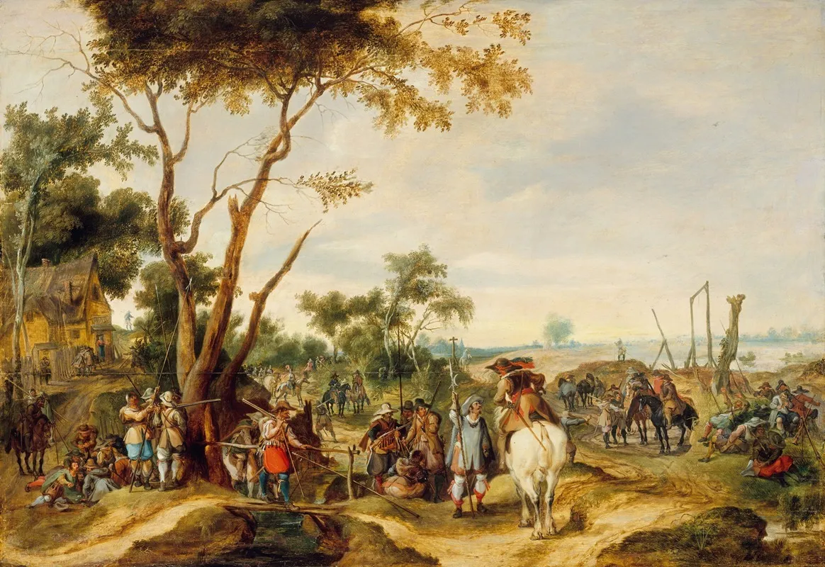 Soldiers Bivouacking