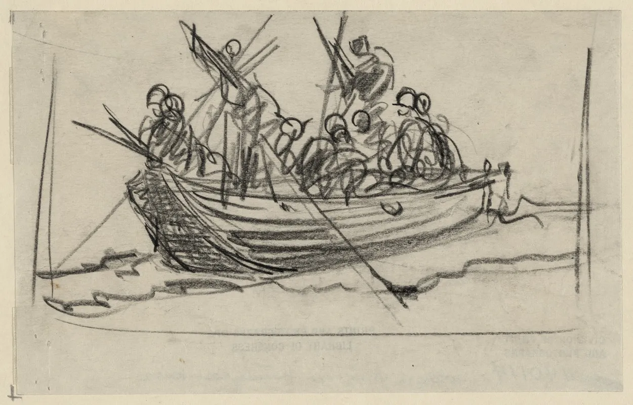 Soldiers Going Up The Matanakau I E Mataniko River Wall Art by Howard Brodie - High-Resolution Digital Print