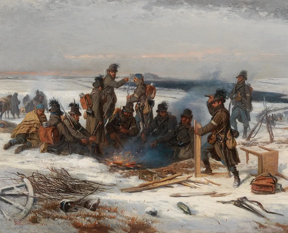 Soldiers Resting
