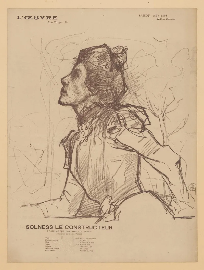 Solness Le Constsructeur Wall Art by Anonymous - High-Resolution Digital Print
