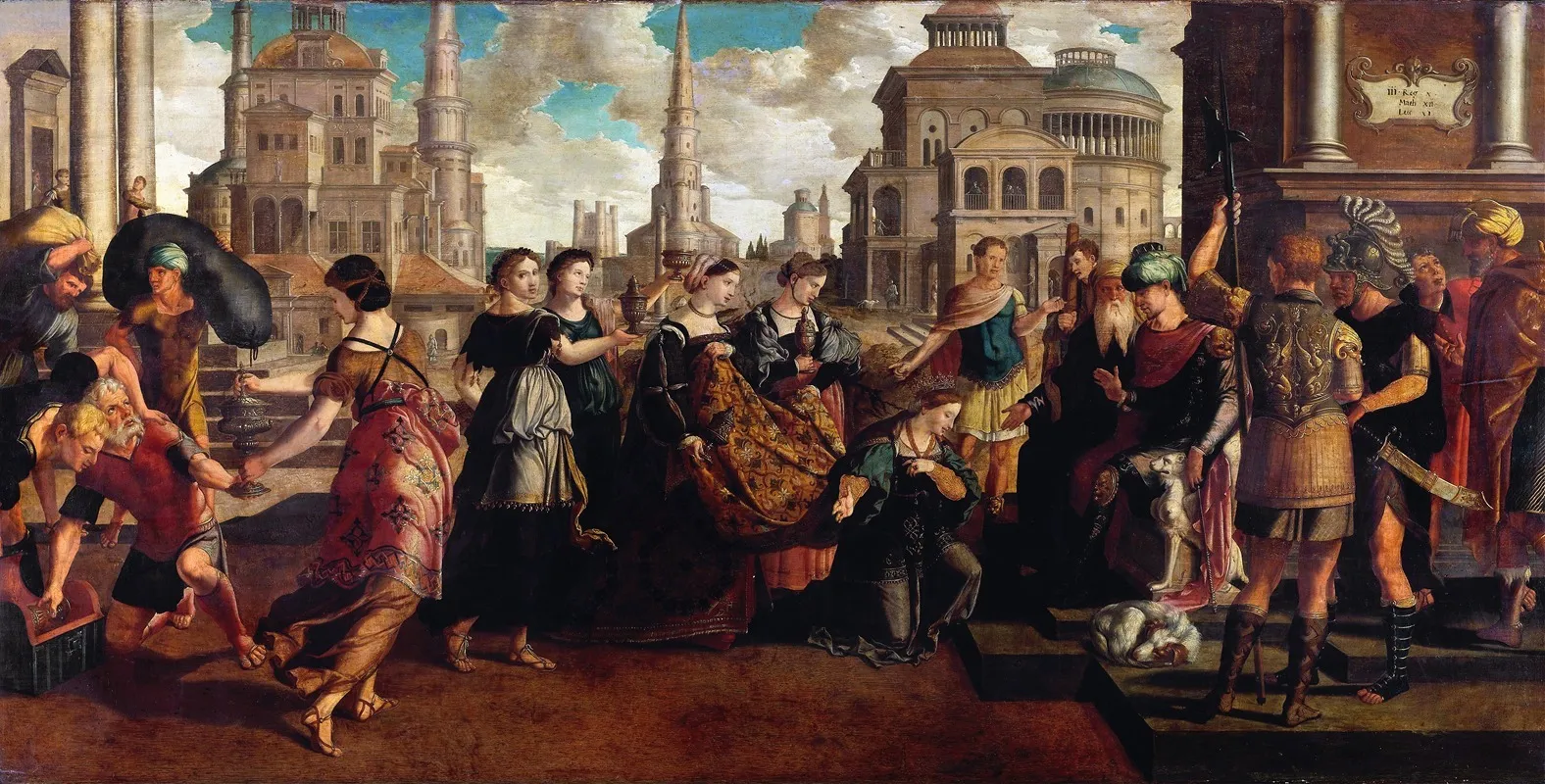 Solomon And The Queen Of Sheba