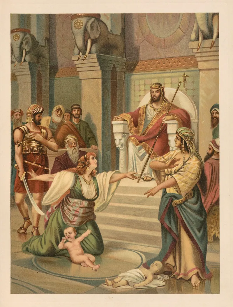 Solomons Judgment 3 Wall Art by Jan Ladislaw Sýkora - High-Resolution Digital Print