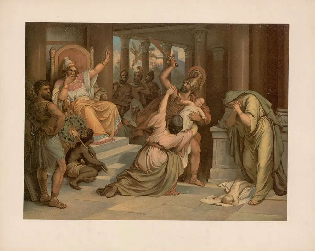 Solomons Judgment 4 Wall Art by Ernst Pessler - High-Resolution Digital Print