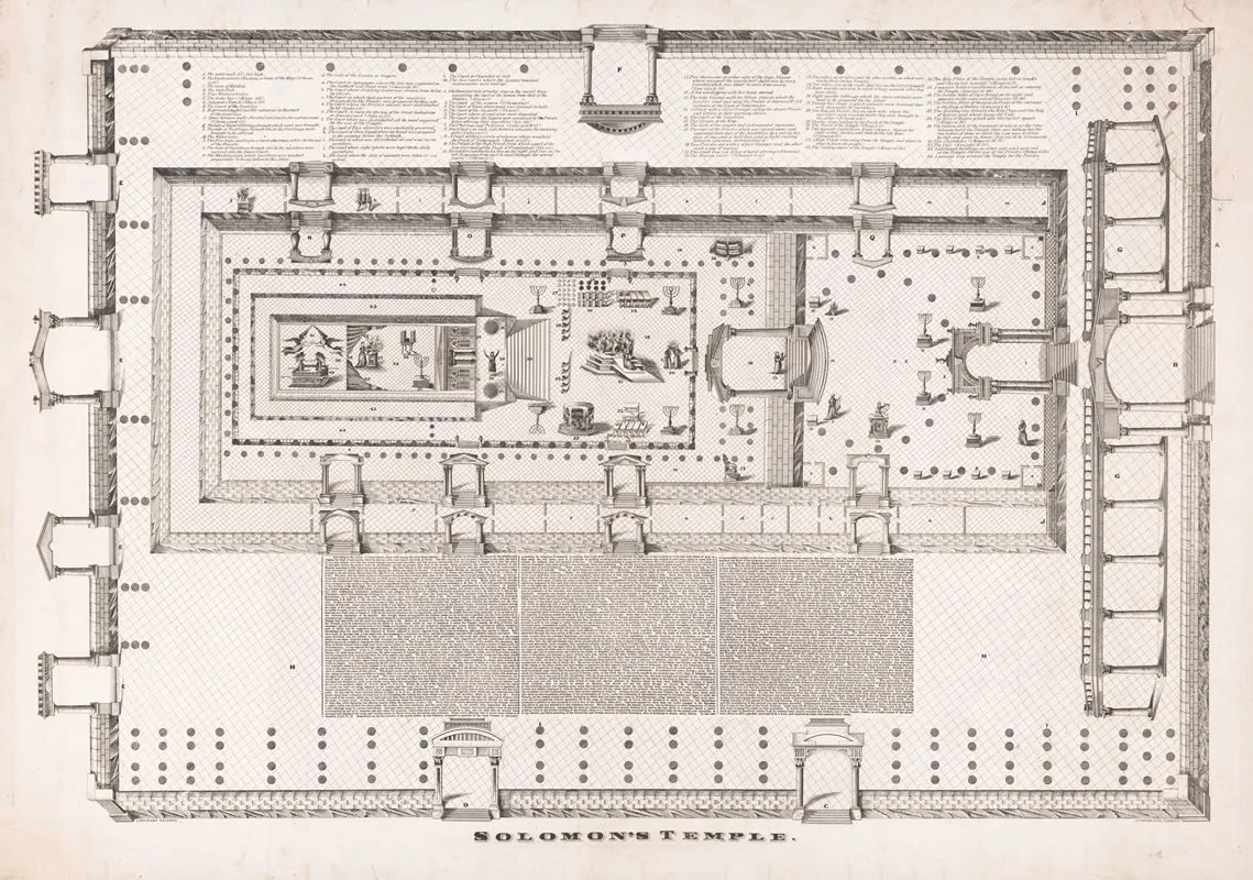 Solomons Temple Wall Art by J. T. Rolph - High-Resolution Digital Print