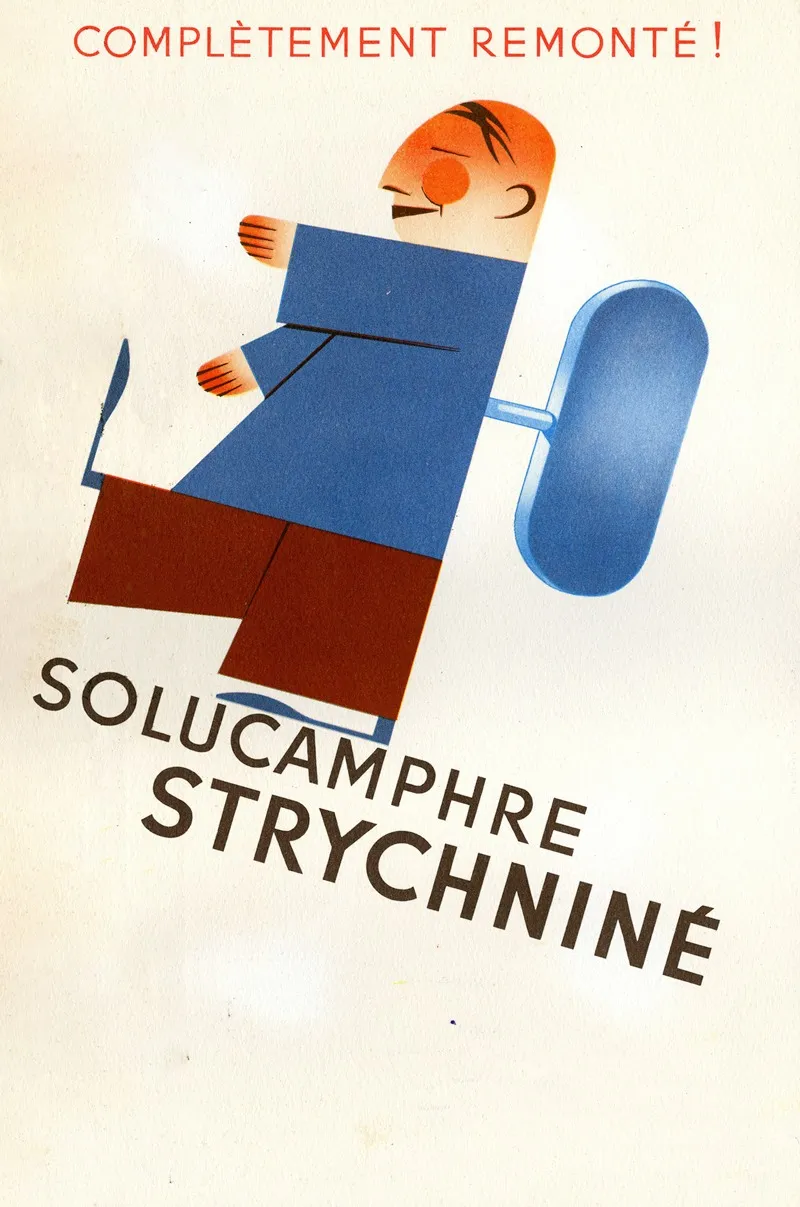 Solucamphre Strychnine Wall Art by Laboratoire Michel Delalande - High-Resolution Digital Print