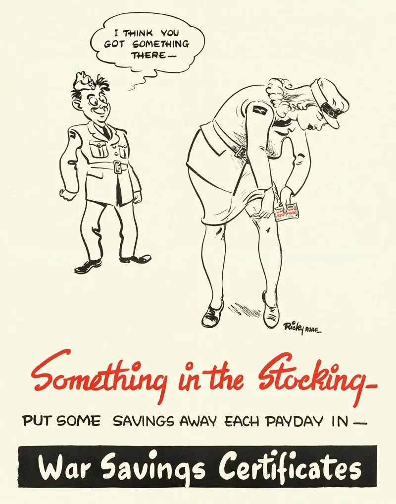 Something In The Stocking Wall Art by Anonymous - High-Resolution Digital Print