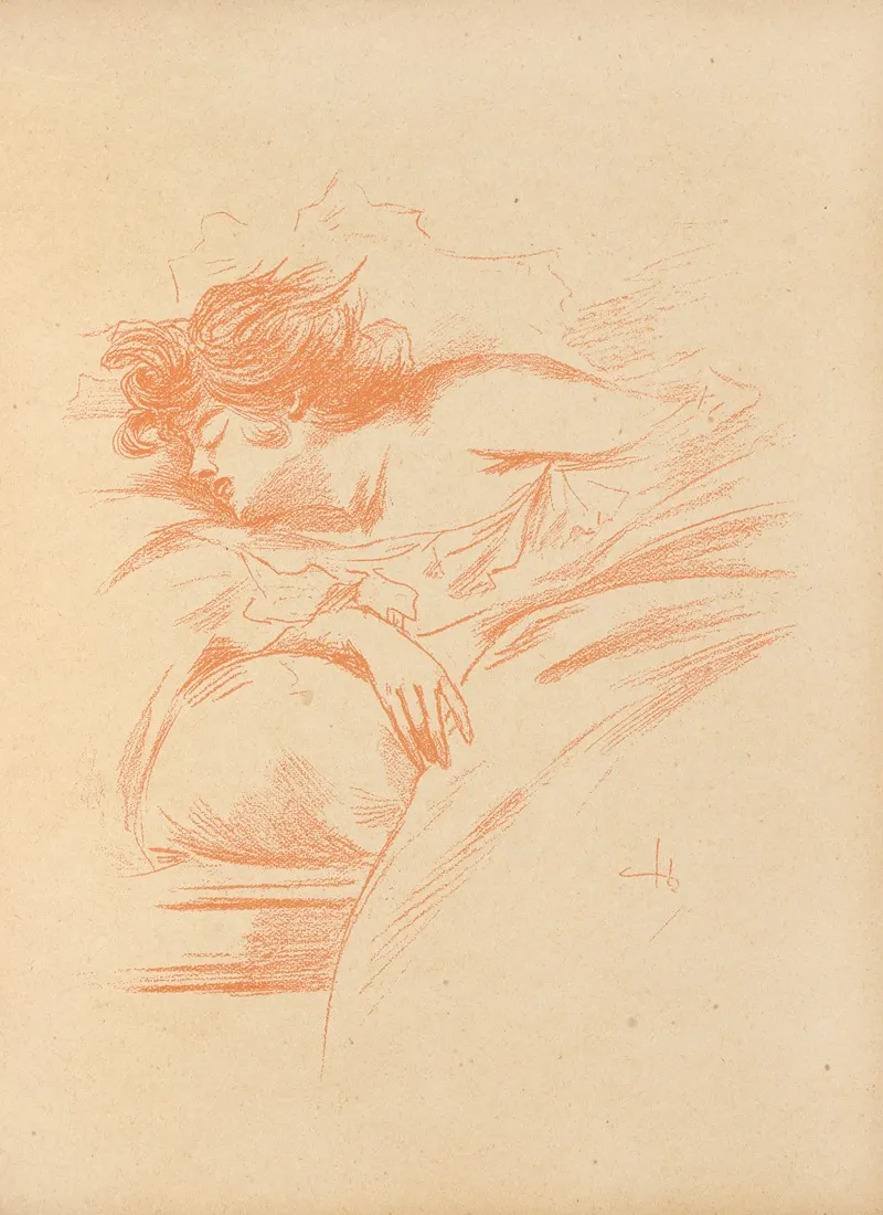 Sommeil Wall Art by Henri Boutet - High-Resolution Digital Print