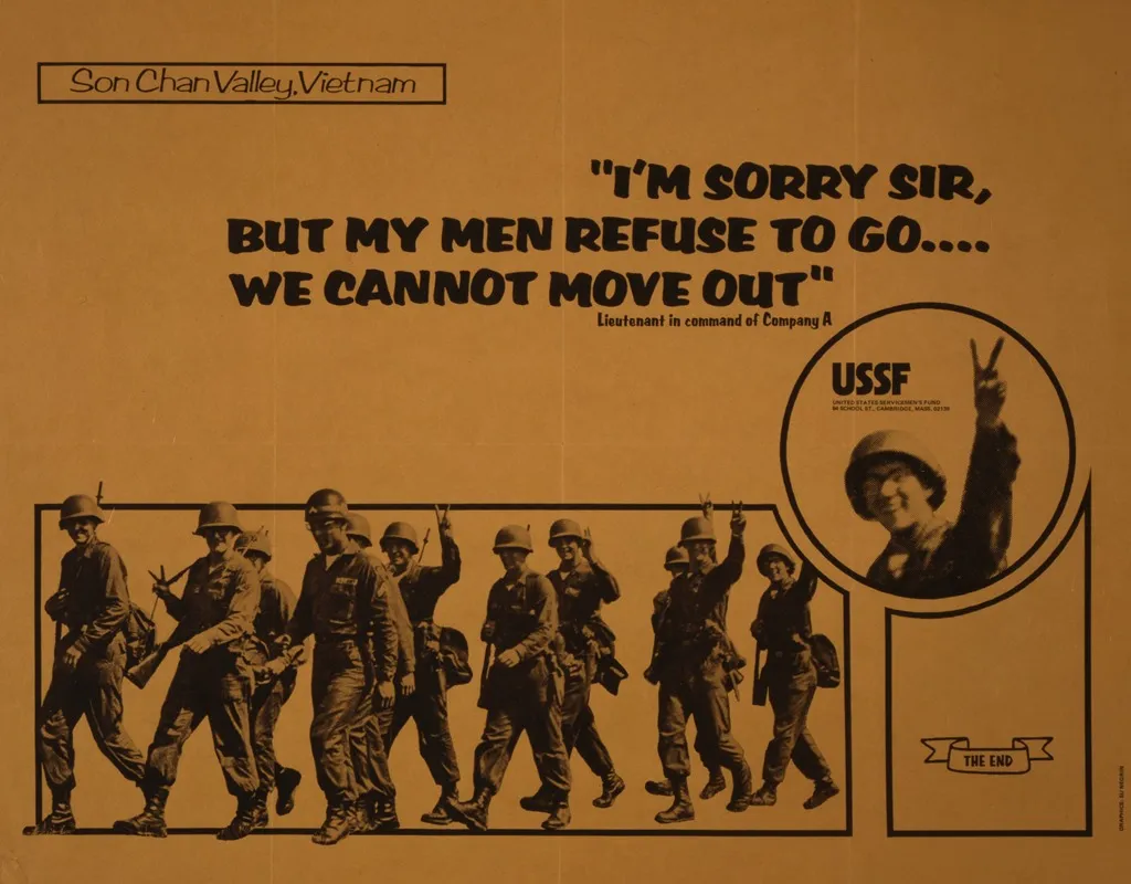 Son Chan Valley Vietnam Im Sorry Sir But My Men Refuse To Go We Cannot Move Out Wall Art by Su Negrin - High-Resolution Digital Print