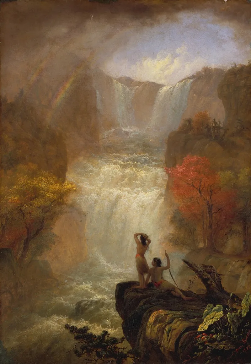 Song Of The Waters Wall Art by Jerome Thompson - High-Resolution Digital Print