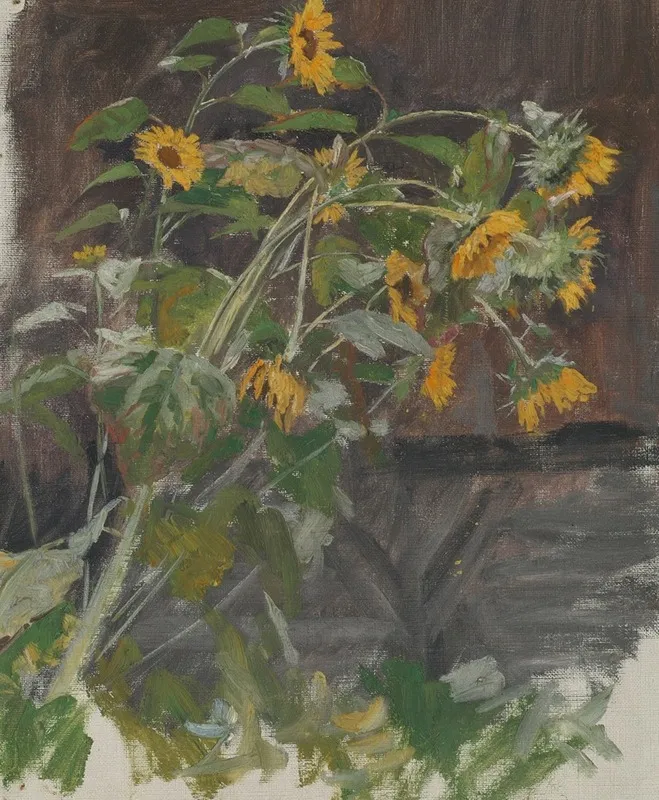 Sonnenblumen Wall Art by Anton Nowak - High-Resolution Digital Print