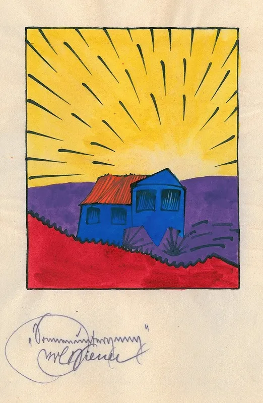Sonnenuntergang 3 Wall Art by Karl Wiener - High-Resolution Digital Print