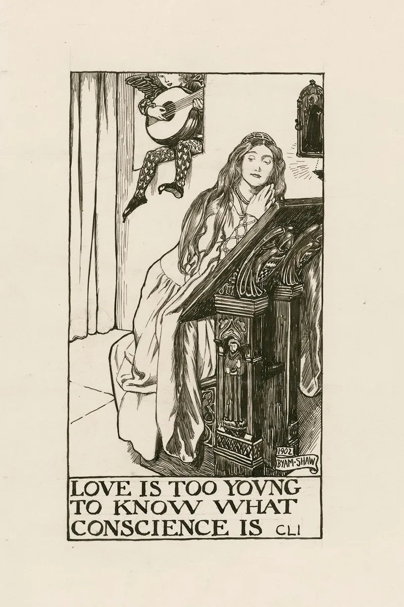 Sonnets Love Is Too Young To Know What Conscience Is
