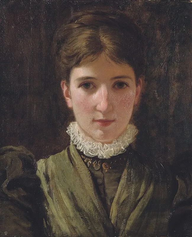 Sophie Grey Wall Art by Charles Edward Perugini - High-Resolution Digital Print