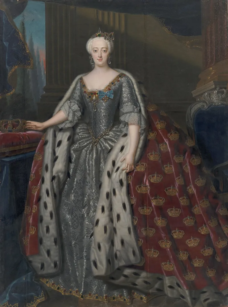 Sophie Magdalene Christian Vis Queen Wall Art by Andreas Møller - High-Resolution Digital Print