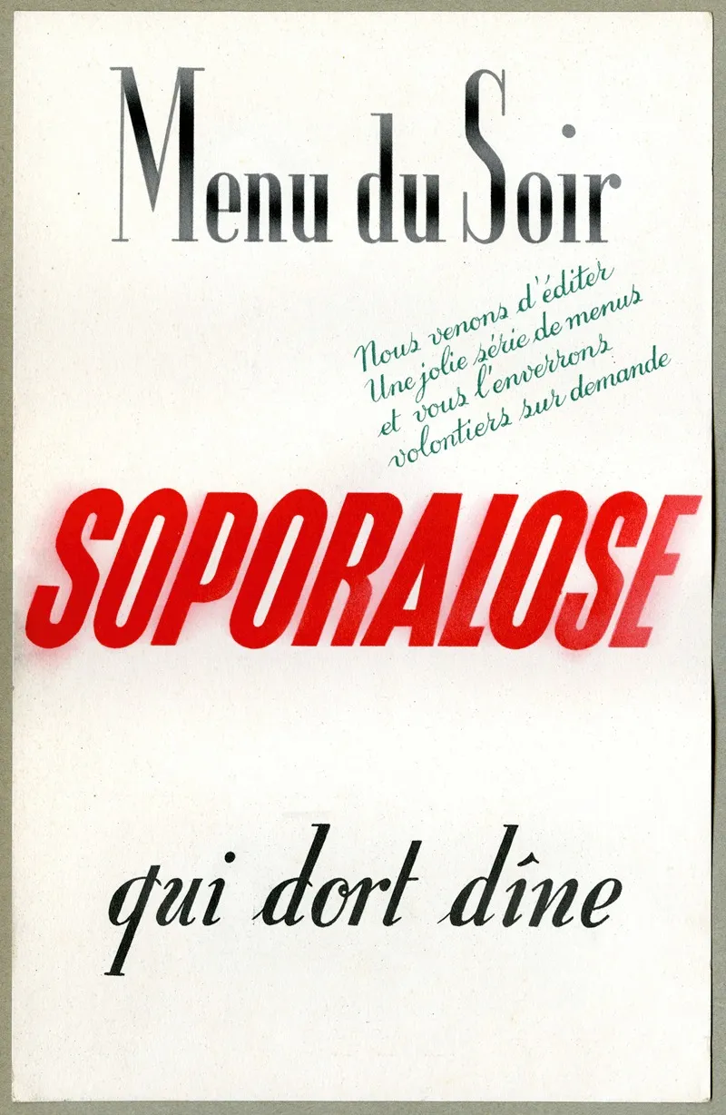 Soporalose Wall Art by Laboratoires Pointet &amp; Girard - High-Resolution Digital Print