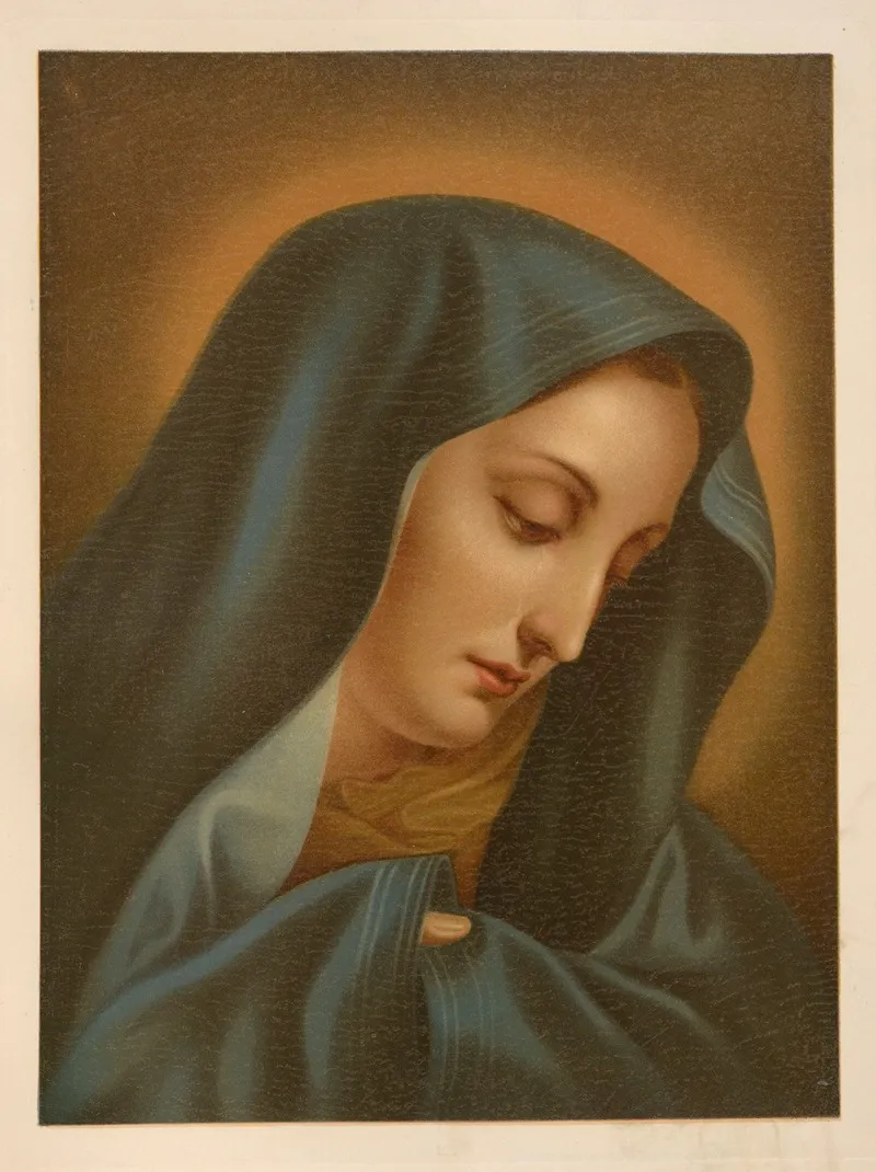 Sorrowful Mother Wall Art by Jan Ladislaw Sýkora - High-Resolution Digital Print