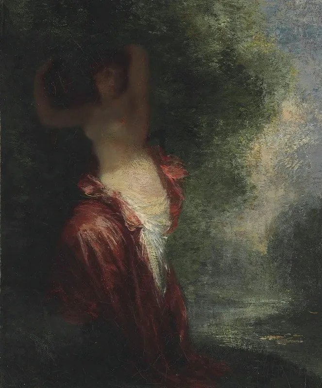Sortie De Bain Wall Art by Henri Fantin-Latour - High-Resolution Digital Print