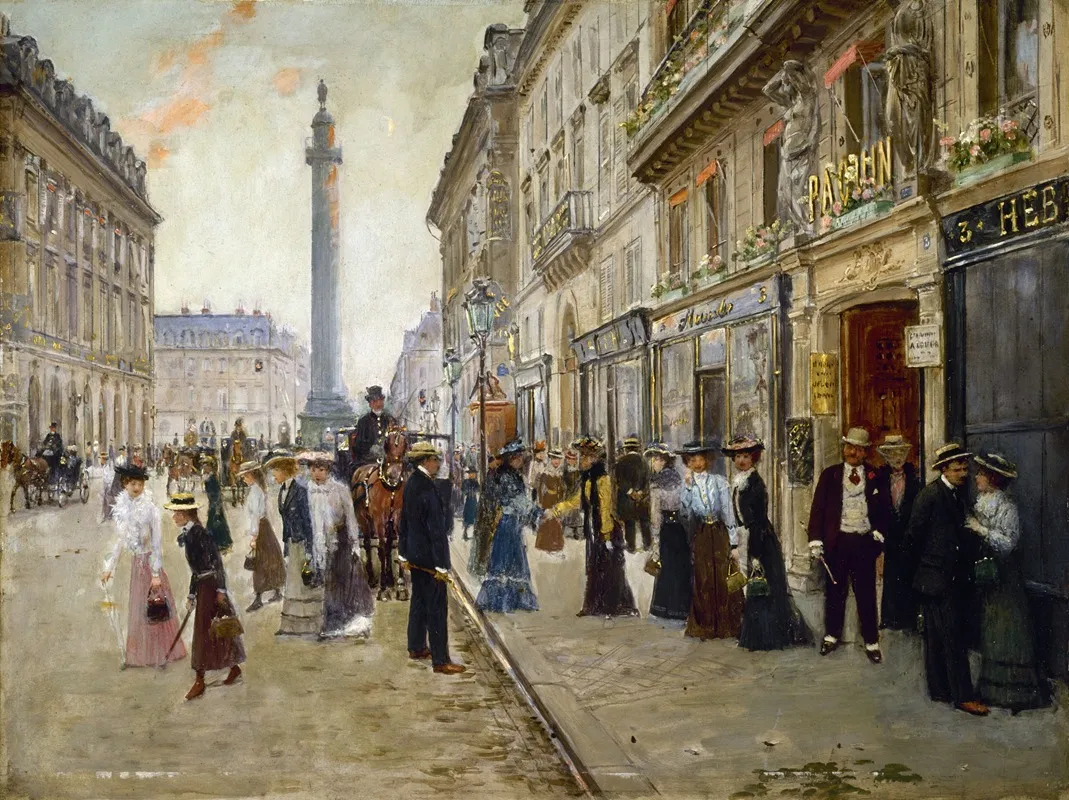 Sortie Des Ouvrieres De La Maison Paquin