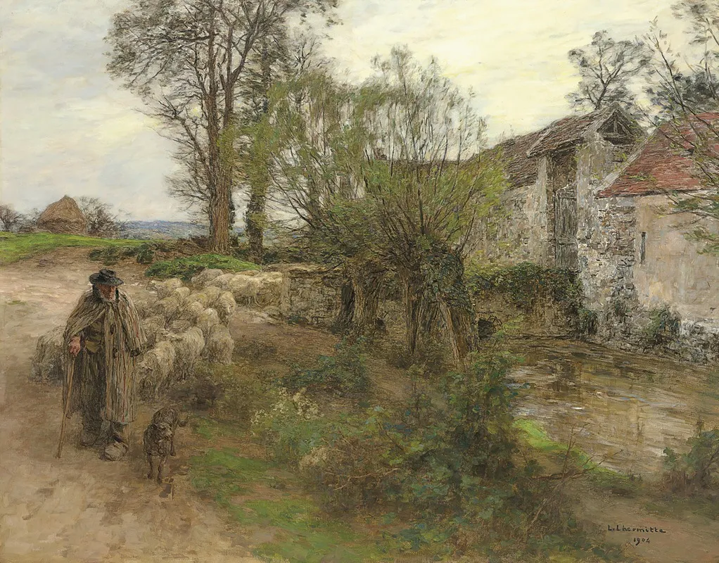 Sortie Du Troupeau Du Rue Chailly
