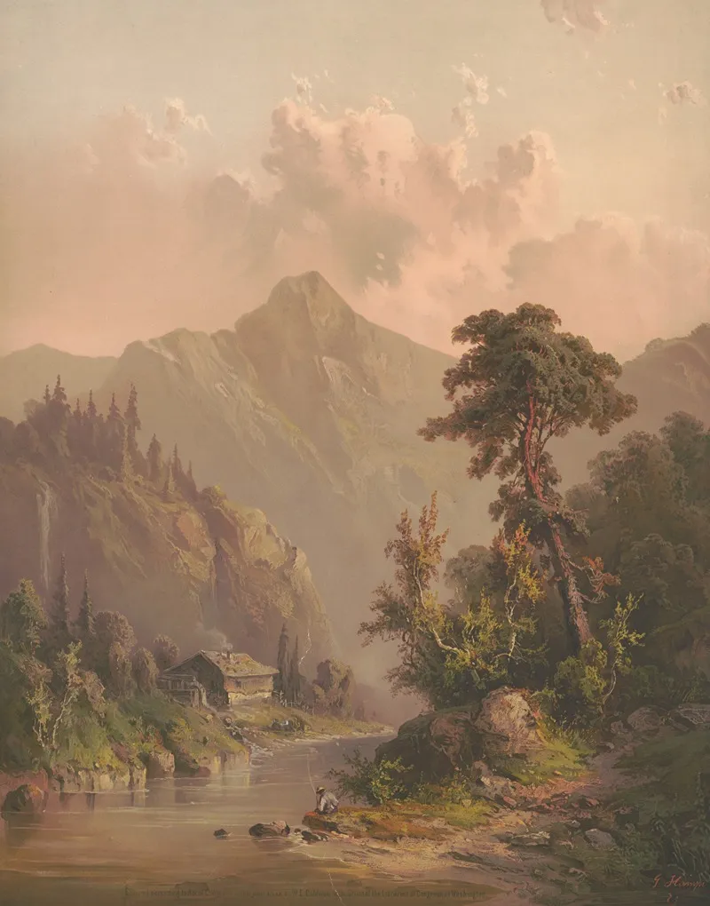 Source Of The Delaware River Wall Art by G. Morgan - High-Resolution Digital Print