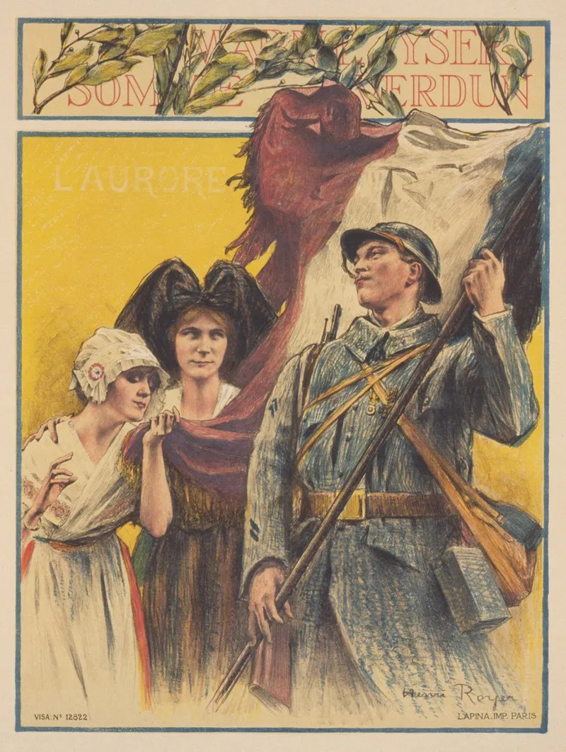 Souscrivez A Lemprunt De La Liberation Wall Art by Henri Paul Royer - High-Resolution Digital Print