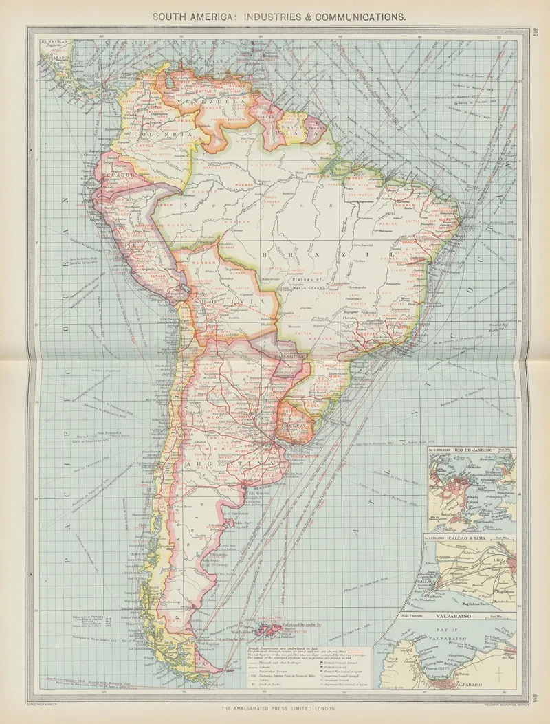 South America Industries And Communications