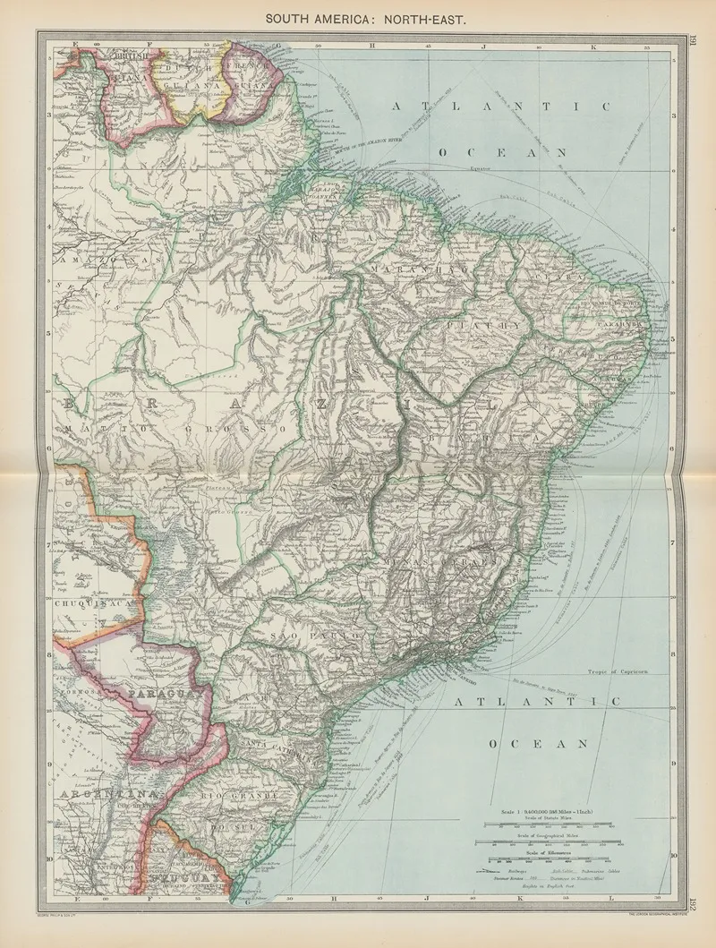 South America North East