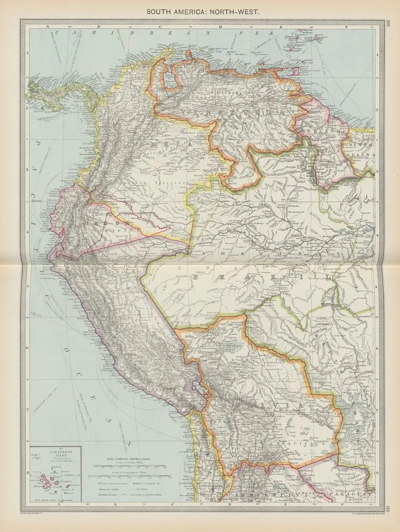 South America North West