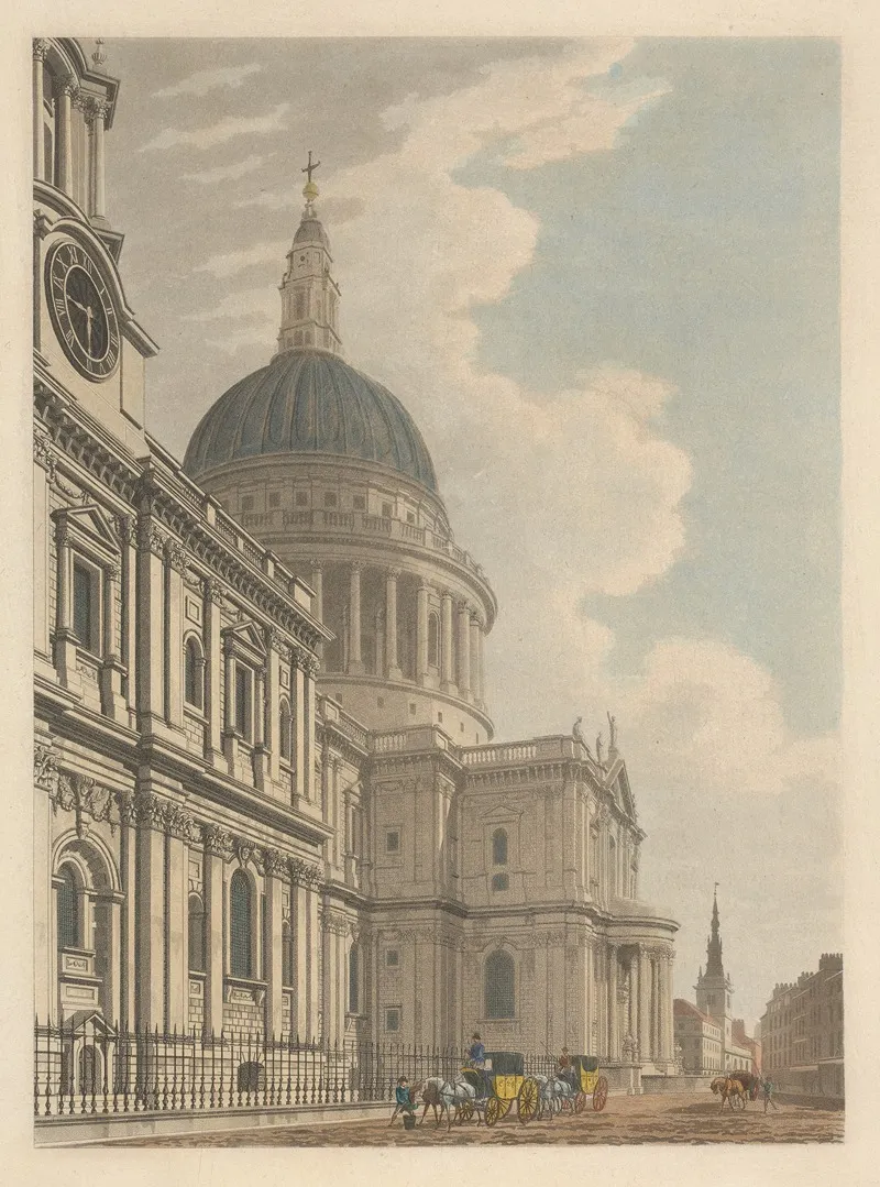 South Front Of St Pauls