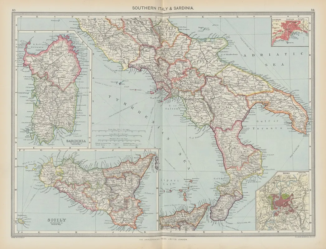 Southern Italy And Sardinia