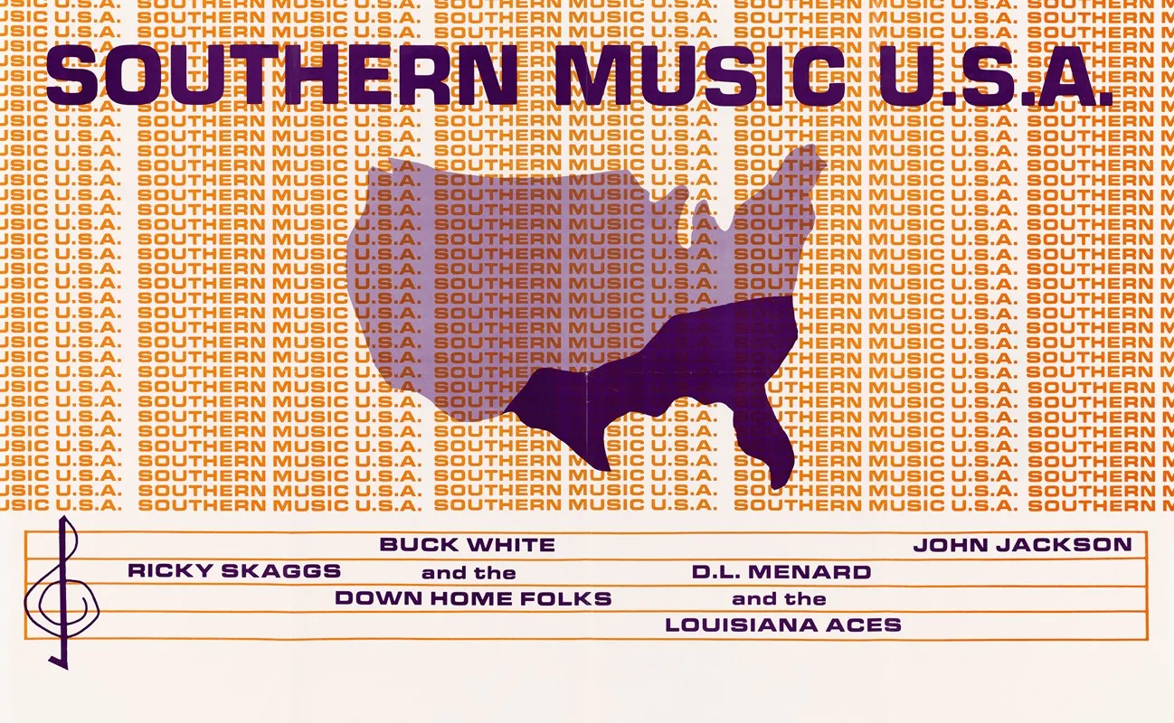 Southern Music Usa Ricky Skaggs Buck White And The Down Home Folks D L Menard And The Louisiana Aces John Jackson