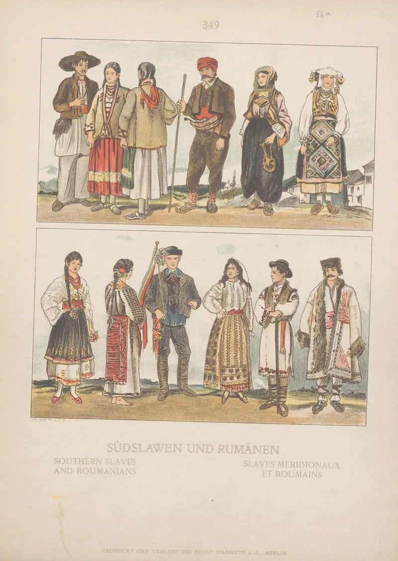 Southern Slaves And Roumanians Wall Art by Adolf Rosenberg - High-Resolution Digital Print
