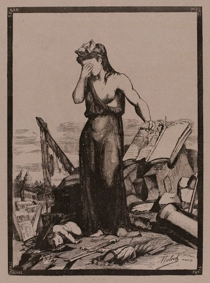 Souvenez Vous 2 Wall Art by Moloch (Alphonse Hector Colomb) - High-Resolution Digital Print