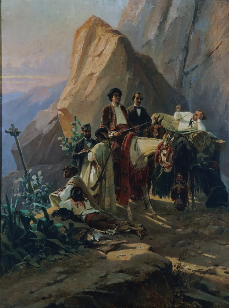 Souvenir Du Voyage De Paris A Cadix Fait En 1846 Par Alexandre Dumas Et Ses Amis