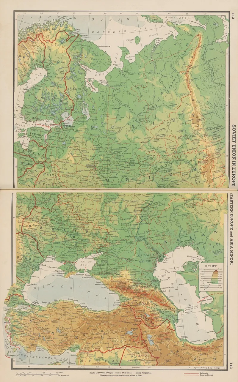 Soviet Union In Europe Wall Art by John Paul Goode - High-Resolution Digital Print