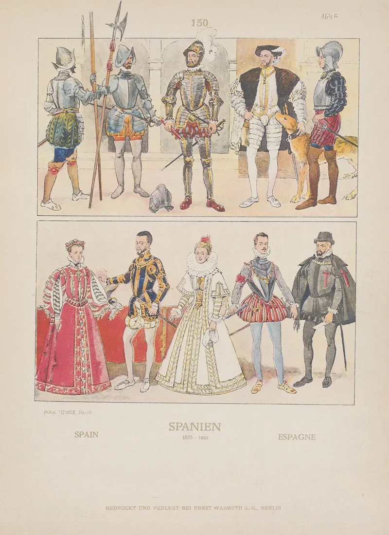 Spain 3 Wall Art by Adolf Rosenberg - High-Resolution Digital Print