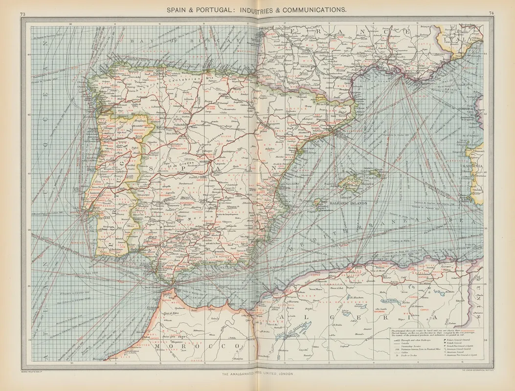 Spain And Portugal Industries And Communications