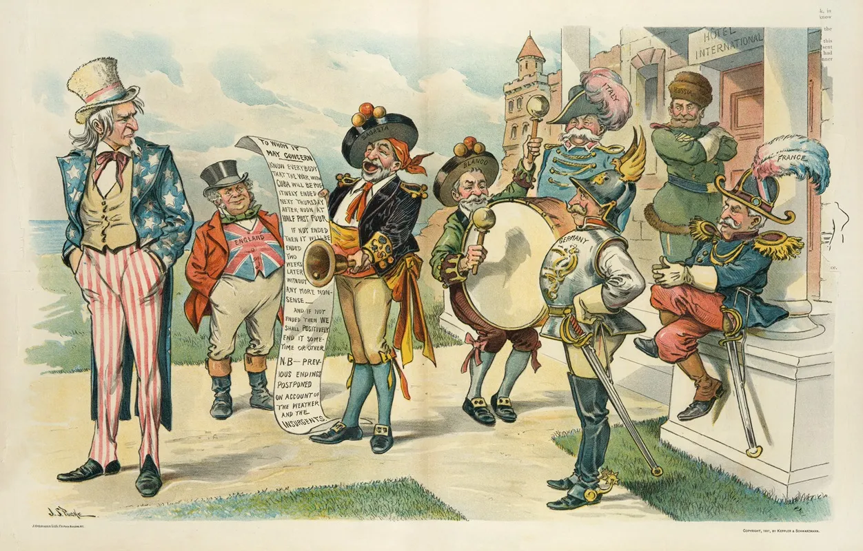 Spains New Street Crier With The Same Old Cry