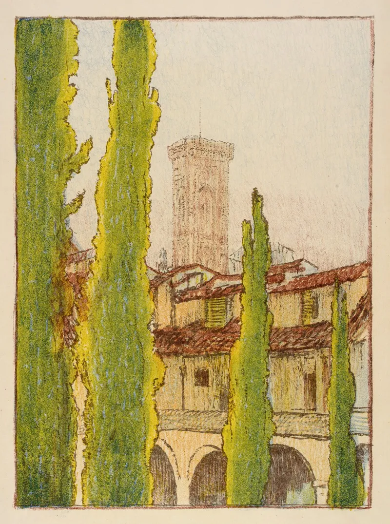 Spanish Church Wall Art by Esther Blaikie MacKinnon - High-Resolution Digital Print