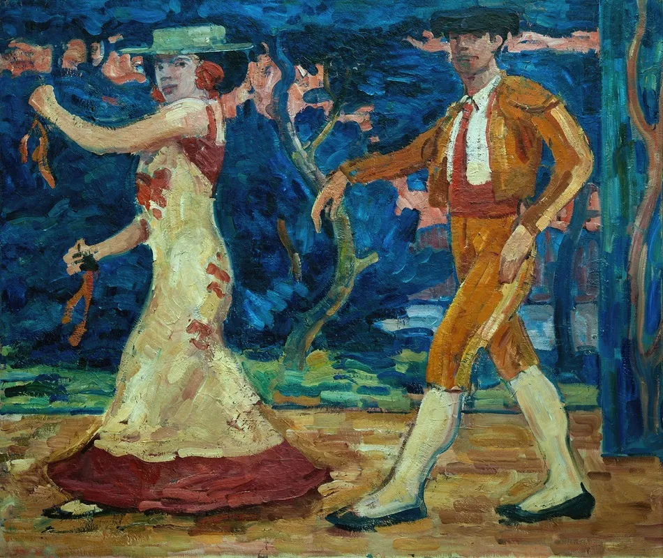 Spanish Dance 2 Wall Art by Gösta Von Hennigs - High-Resolution Digital Print