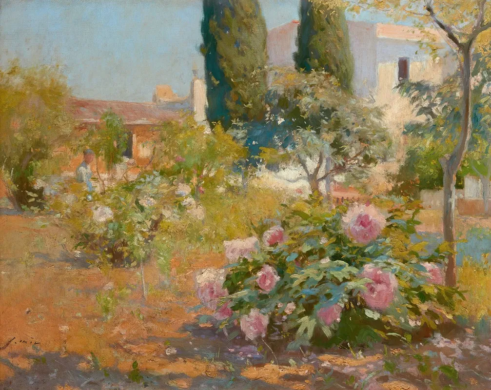 Spanish Jardin Garden In Bloom