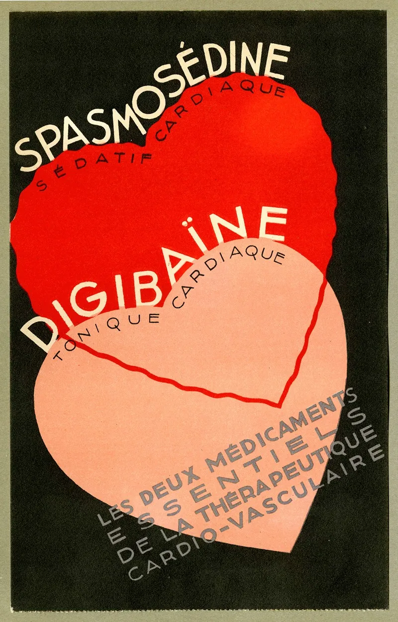 Spasmosedine 3 Wall Art by Laboratoires Deglaude - High-Resolution Digital Print