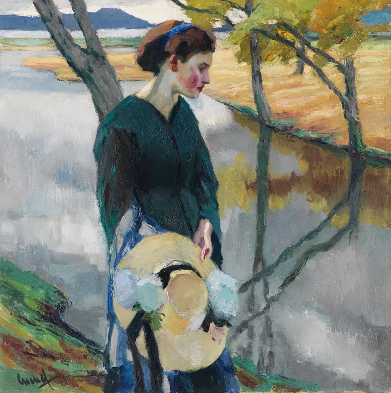 Spatsommer Wall Art by Edward Cucuel - High-Resolution Digital Print