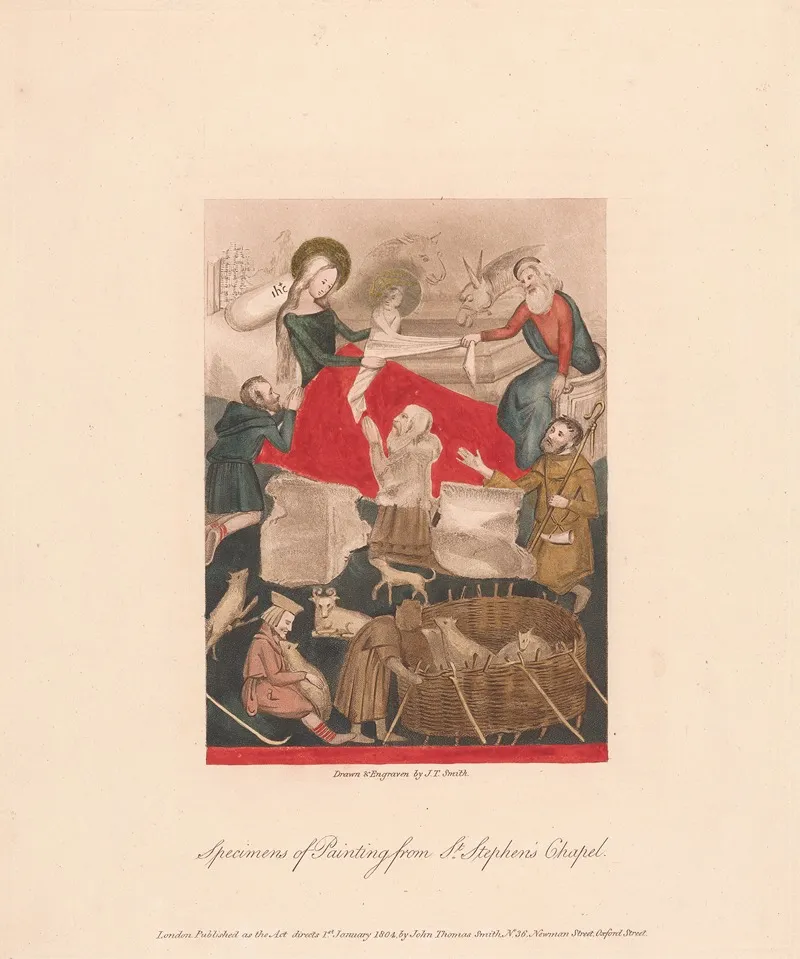 Specimens Of Painting From St Stephens Chapel