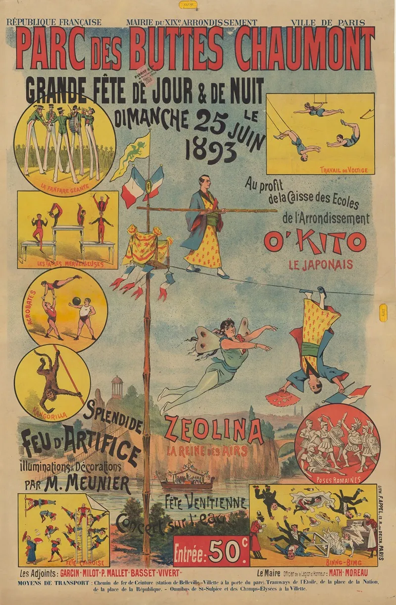 Spectacles Et Divertissements Divers Wall Art by Anonymous - High-Resolution Digital Print