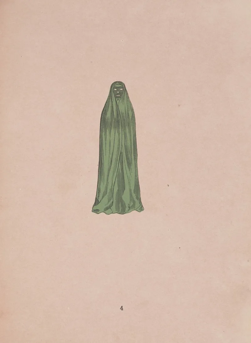 Spectropia Or Surprising Spectral Illusions Showing Ghosts Everywhere And Of Any Colour Pl 05 Wall Art by J.H. Brown - High-Resolution Digital Print