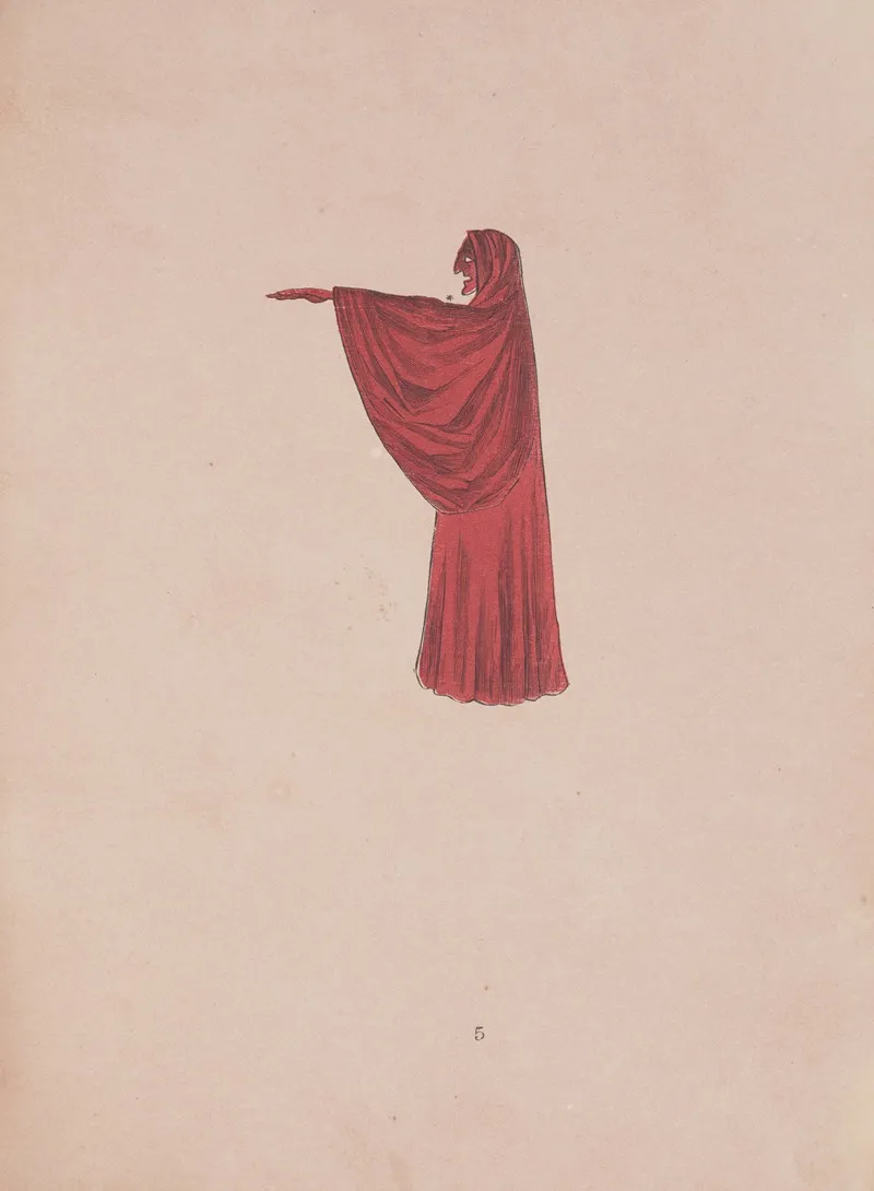 Spectropia Or Surprising Spectral Illusions Showing Ghosts Everywhere And Of Any Colour Pl 06 Wall Art by J.H. Brown - High-Resolution Digital Print